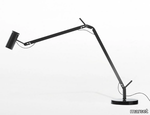 POLO - With swing arm aluminium table lamp _ Marset