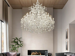 AQABA S 56/185/165 - Pendant lamp with crystals _ Masiero