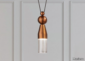 NAPPE N0 - LED painted metal pendant lamp _ Masiero