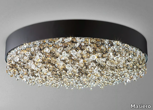 OLÁ PL6 90 - LED painted metal ceiling lamp _ Masiero