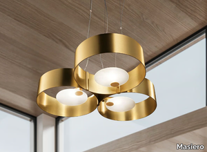 SOUND OR3 - Metal pendant lamp _ Masiero