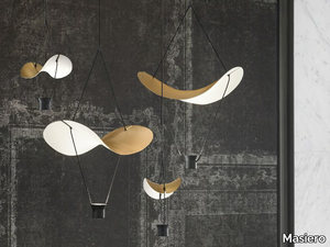 VOLLEE C2+2 - LED painted metal pendant lamp _ Masiero