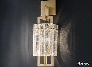 CREK A1 - Metal and glass wall lamp _ Masiero