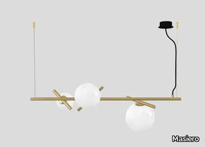 POSY BIL 3 - Metal pendant lamp _ Masiero