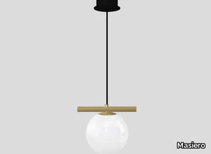 POSY S1 16 - Murano glass pendant lamp _ Masiero