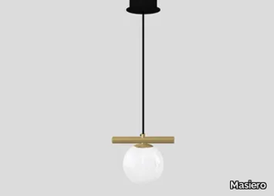 POSY S1 12 - Murano glass pendant lamp _ Masiero