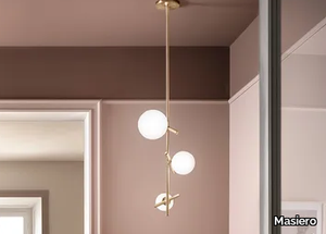 POSY VERT 3 - Metal pendant lamp _ Masiero