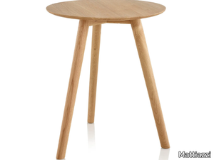 MC3 OSSO - Round oak table _ Mattiazzi