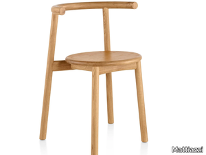 MC5 SOLO - Stackable oak chair _ Mattiazzi