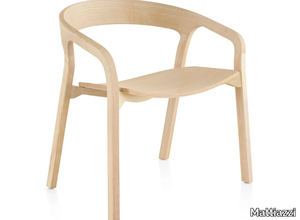 MC1 SHE SAID - Ash chair with armrests _ Mattiazzi