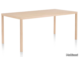 MC14 PRIMO - Rectangular beech table _ Mattiazzi