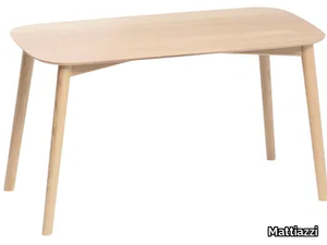 MC3 OSSO - Rectangular ash table _ Mattiazzi