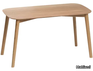 MC3 OSSO - Rectangular oak table _ Mattiazzi