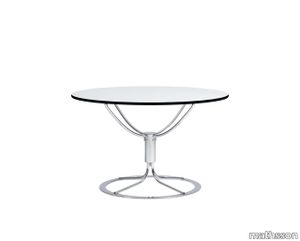 Jetson table-Leaf of white compact laminate