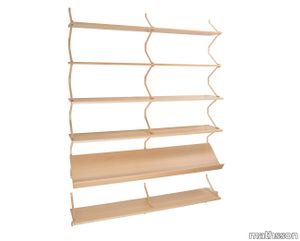 Bokhyllor-Bookshelf, shelfplanes 158 cm