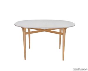 Supercircle table-Supercirkel kluvna ben