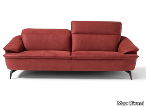 MEDEA - Leather sofa with headrest _ Max Divani