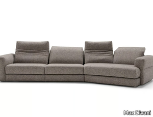 MIA - Sectional fabric sofa _ Max Divani