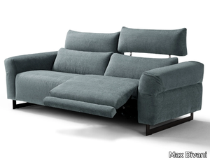 TENDER - Relaxing fabric sofa with headrest _ Max Divani