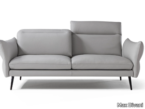MODULA - 2 seater leather sofa _ Max Divani