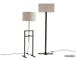 LEUKON - Fabric floor lamp _ Maxalto