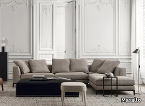 LUCREZIA SOFT TO SIZE - Corner sectional fabric sofa _ Maxalto