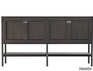 ERACLE - Solid wood sideboard with doors _ Maxalto