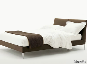 SELENE - Upholstered fabric double bed with removable cover _ Maxalto