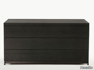 MIDA - Wooden chest of drawers _ Maxalto