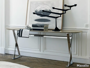 PATHOS - Oval console table _ Maxalto