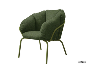 SAME EASY - Fabric easy chair with removable cover _ maze