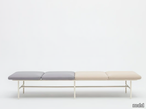 AGORA - Backless fabric bench seating _ mdd