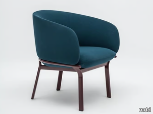 GRACE - Fabric armchair with armrests _ mdd