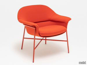 ISMO - Fabric armchair with armrests _ mdd