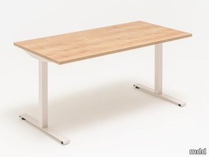 OGI T - Height-adjustable wooden office desk _ mdd