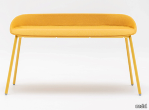 TEAM - Upholstered fabric bench _ mdd