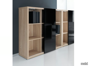 MITO - Tall office storage unit with sliding doors _ mdd