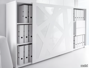 STANDARD - Office storage unit with sliding doors _ mdd