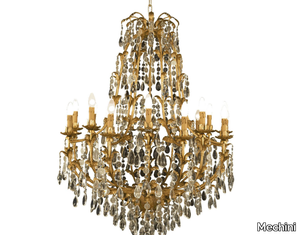 L251 - Wrought iron chandelier with crystals _ Mechini