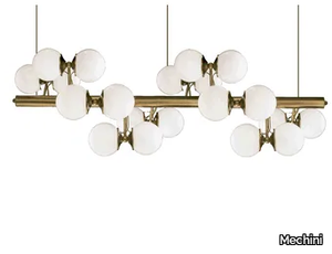 MEK 11 - Horizontal chandelier in wrought iron _ Mechini