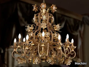 L270 - Wrought iron chandelier _ Mechini