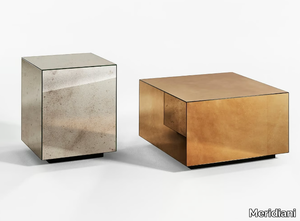 BELT - Square brass coffee table _ Meridiani