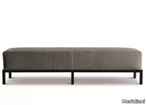 BERRY - Upholstered fabric bench with removable cover _ Meridiani