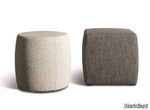 CHARLOT - Upholstered fabric pouf _ Meridiani