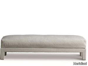 FORREST SOFT - Upholstered fabric bench with removable cover _ Meridiani