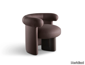 JEANETTE - Fabric easy chair with armrests _ Meridiani