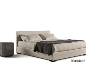 STONE - Fabric double bed with removable cover _ Meridiani