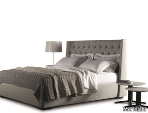 TURMAN LOW - Upholstered double bed _ Meridiani