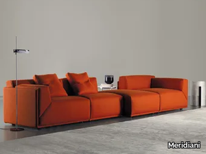 BACON DEEP - Sectional 4 seater fabric sofa _ Meridiani