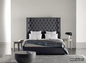 TURMAN - Fabric double bed with tufted headboard _ Meridiani